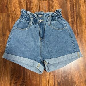 Denim High-Waisted Women Shorts